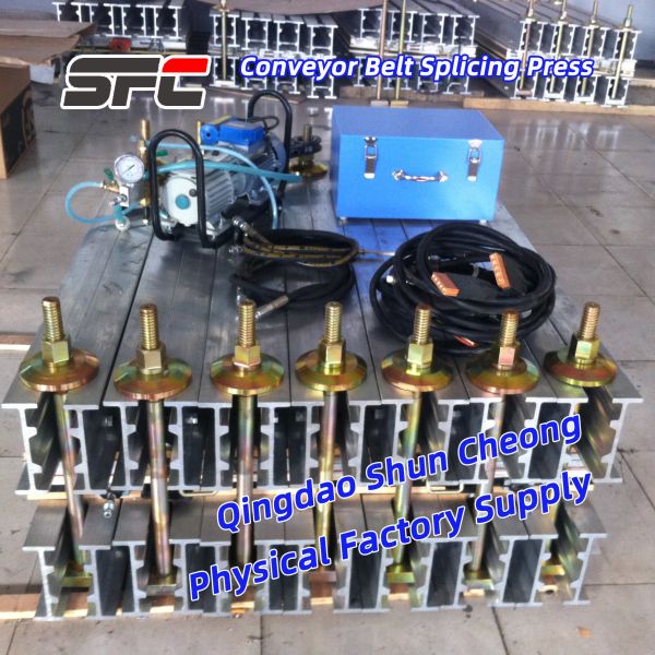 PLC Control Rubber Vulcanizing Press & Belt Splicing Vulcanizing Machine with 13.5KW Power and Customizable Options