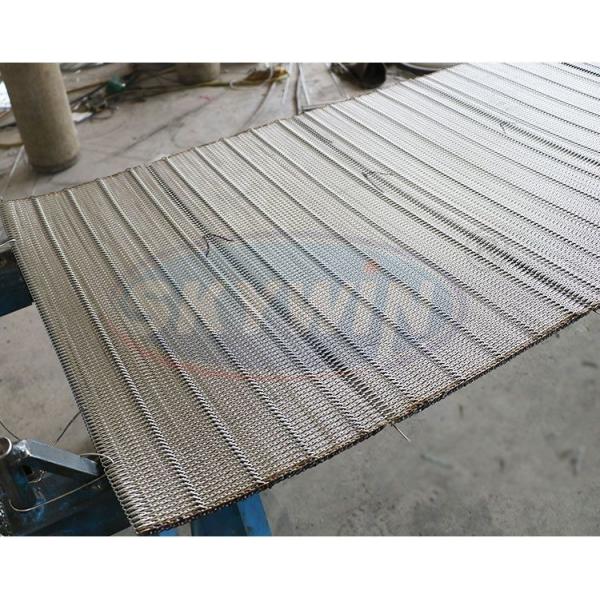 304/316 Stainless Steel Furnace Belt Food Machinery Wire Mesh Belt