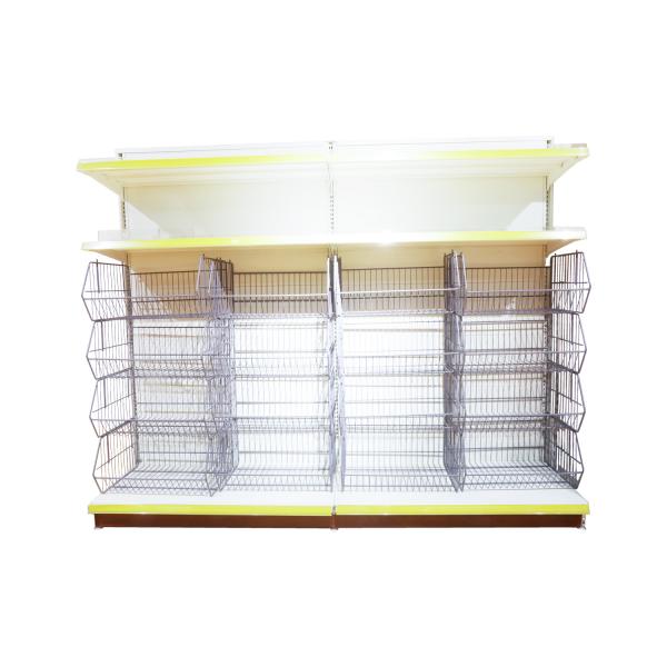 Шкаф ячеистой сети супермаркета включая в набор отложенных изменений пудрит покрытый