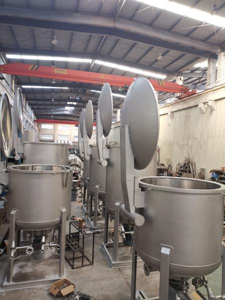 HTHP Loose Fiber Dyeing Machine High Efficiency Energy Saving