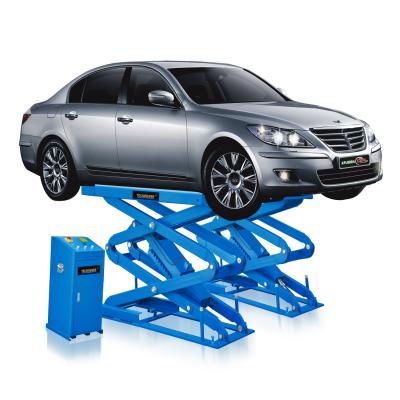 o automóvel pequeno de 24V 3.5T Scissor o elevador para a máquina do elevador do carro da oficina de reparações 2130mm