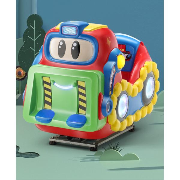 Máquina de plástico para brincar com crianças