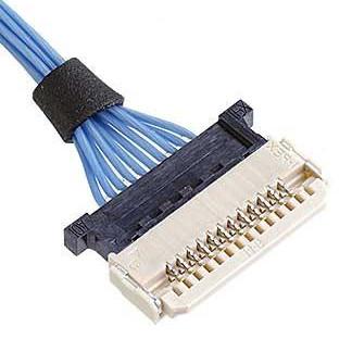 20598 006T 02 6 Pin Connector Cable 0.5mm Pitch Lvds Micro Coax Cables