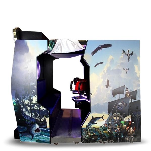 Adults Arcade Video Game Machine , Deadstorm Pirates House Full Size Arcade Machine