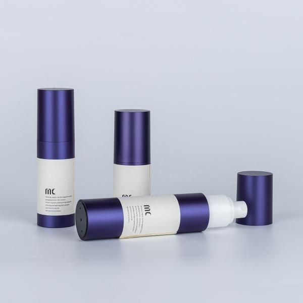 Hi-end Customized Color Cosmetic Airless Pump Bottle 30ml 50ml 100ml for Body Lotion