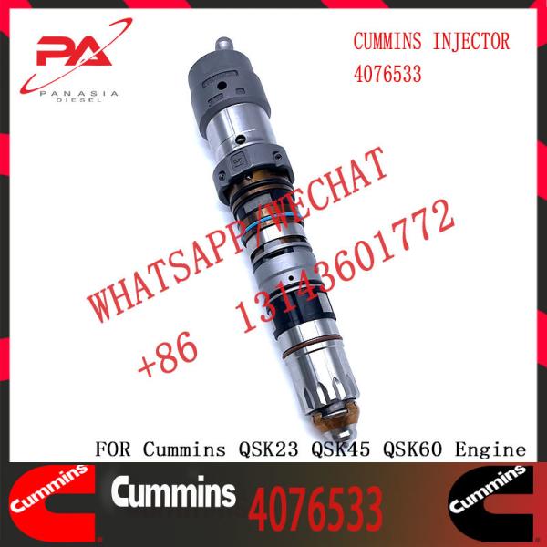 diesel common rail fuel injector 4326780 4088416 4076533 for cummins engine QSK60