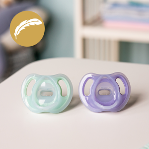 Bpa Free Infants Bite Chew Supplies Nipple Flat Teat Baby Silicone Pacifier