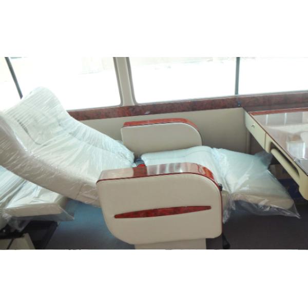 Luxury Bus Passenger Seats Adjustable Backrest Commercial Airplane Seats