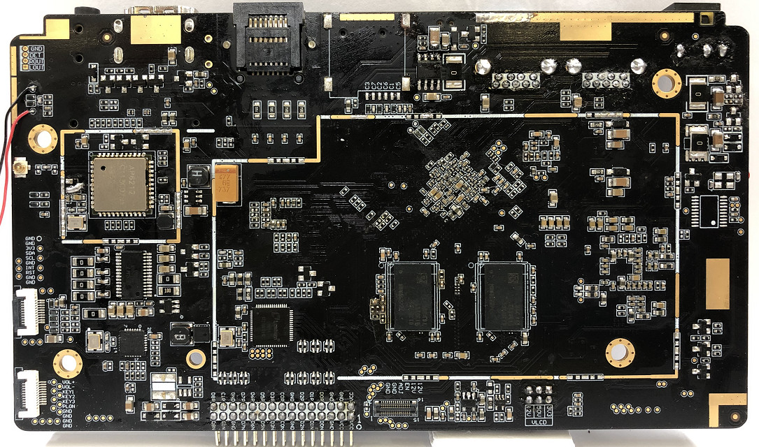 MIPI HD врезало сети LAN EDP 4G WIFI BT доски системы RK3568 LVDS