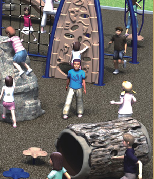 Climbing Playground Equipment For Outdoor By UV Resistance LLDPE Galvanized Steel