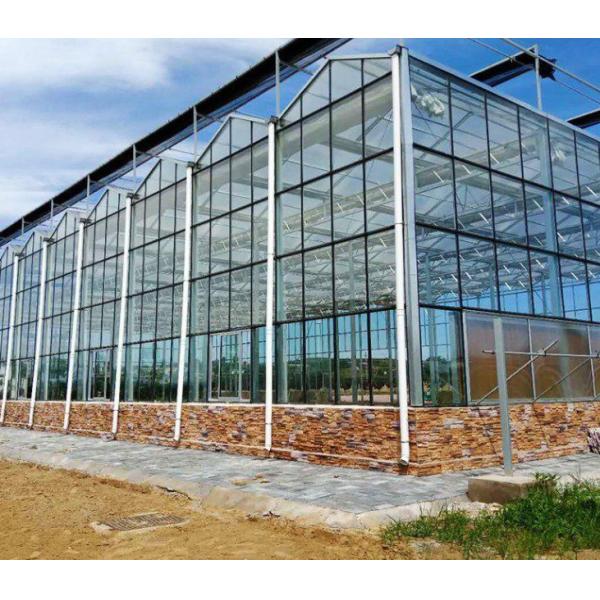 AR Coating Greenhouse Glass Panels Patterned Glass For Greenhouses