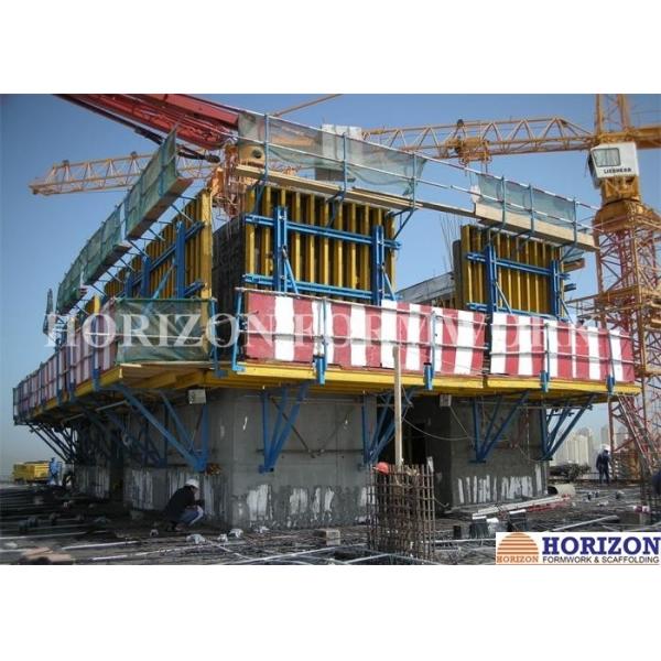 Light Weight Climbing Formwork System , Self Climbing Scaffold 2.4m Platform