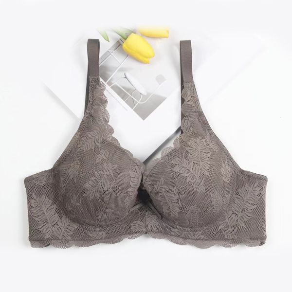 Lace Women Bra Three Hook-and-eye Wire Free Comfort Bra High Quality Lace Design Women Bra