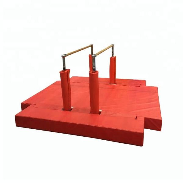 Kids Solid Wooden Parallel Bars Outdoor Playground Sport Fitness Equipment