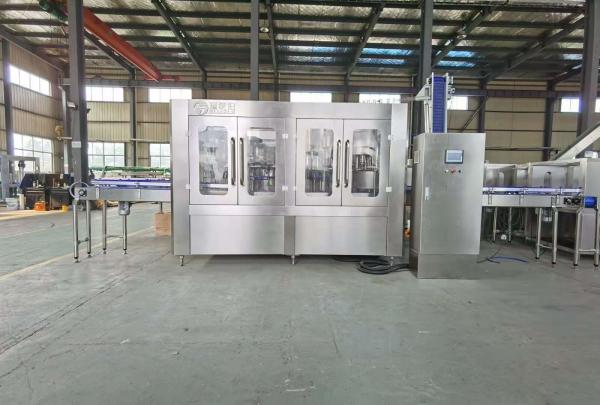 5L - 10L Rotary Type Plastic Bottle Filling Machine Water Washing Filling Capping Machine