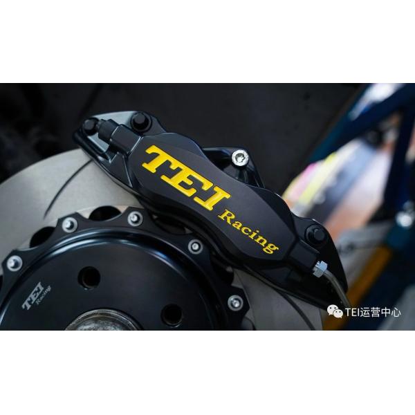 W204 Mercedes Big Brake Kit 17 Inch Car Rim Front 4 Piston Brake Kit Auto Brake System