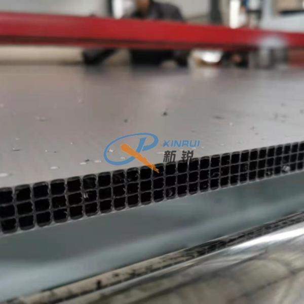 18mm Polypropylene PP Hollow Construction Formwork Production Line Single Screw