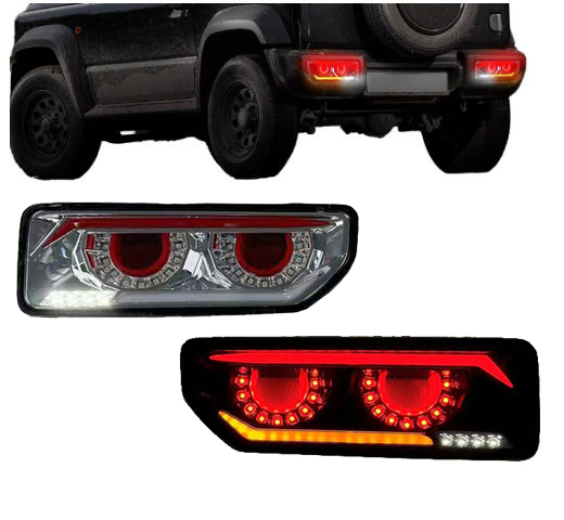 Demillon 2019-2024 for Suzuki Jimny Led Taillights Brake Lights Rear Bumper Brake Taillights