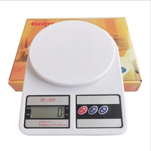 Balance de cuisine électronique numérique 10KG Division 1g Balance de cuisine avec recommandation de poids maximal de 10KG