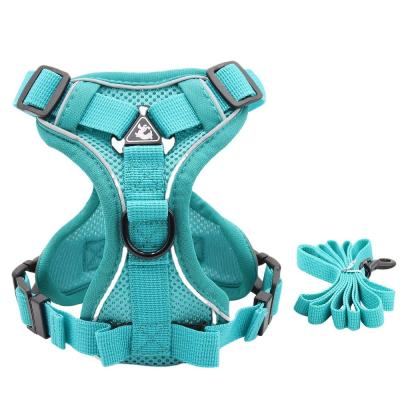 Veste à harnais pour chiens Mesh respirant Sport réfléchissant Activités en plein air confortables