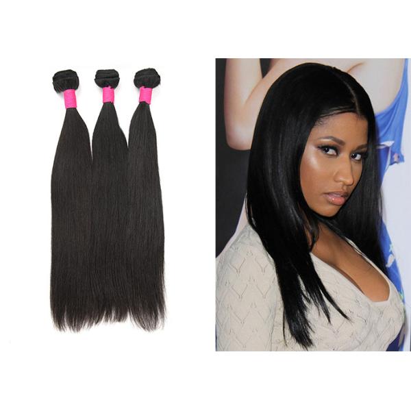 Brazilian 100 Human Hair Extensions Natural Raw Pre Twistd Hair Bundles Smooth Straight