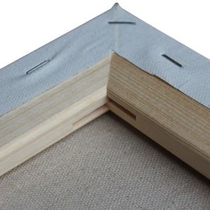 Custom Size Triple Primed Linen Stretched Canvas for Oil Acrylic Painting