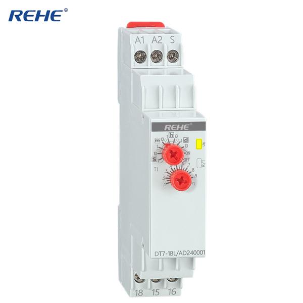 DT7-1BL Din Rail Electronic Relay Programmable Pulse and AC/DC12V-240V