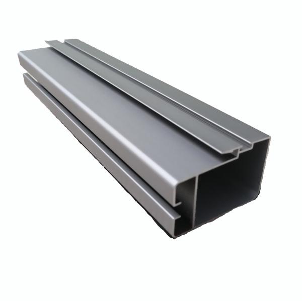 1.2mm Windows Sliding Track Aluminium Extrusion Profiles Non Thermal Break Type