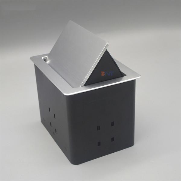 Conference tabletop pop up socket for the desk mount hidden power socket with data