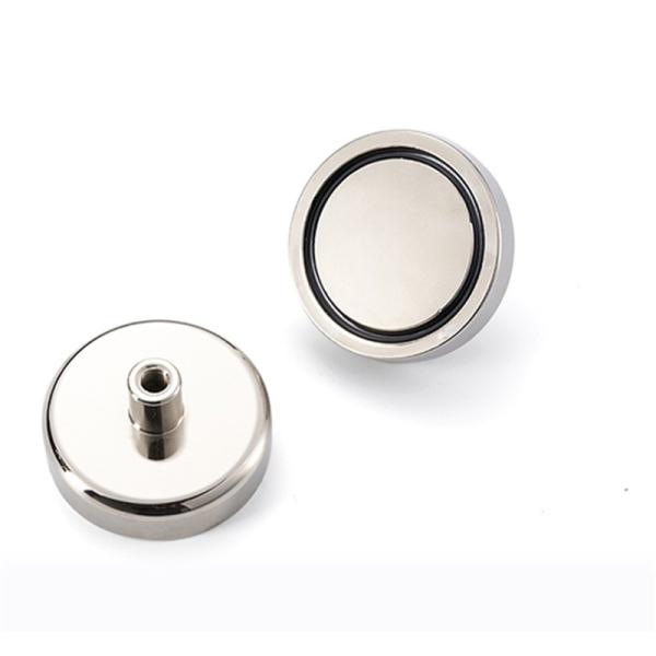 Permanent Magnetic Materials Inside Screw Round Pot Magnet Neodymium Rare Earth Magnets