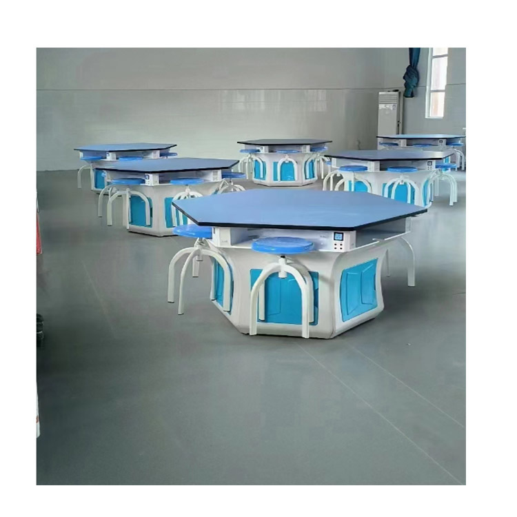 Versatile Science Lab Desk Heavy Duty Educational Lab Furniture Modular For School