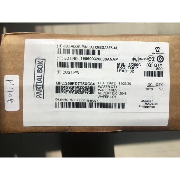 ATXMEGA8E5-AU 32MHz SPI 8 Bit Microcontrollers MCU 32TQFP