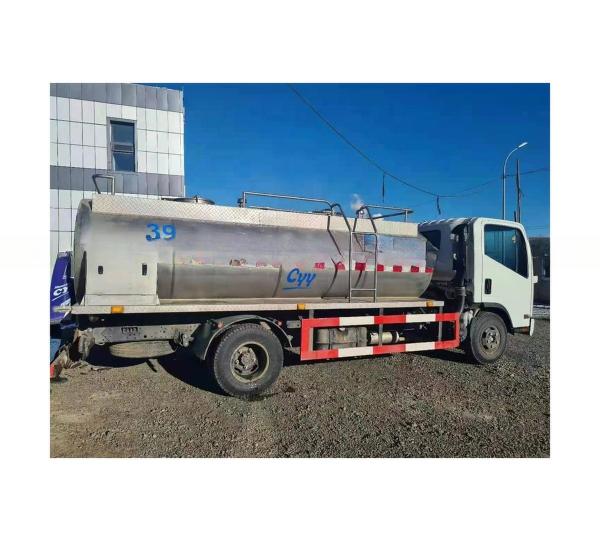Cisternas de transporte de leite de alto volume de 1000 a 80000 litros para transporte de longa distância em laticínios