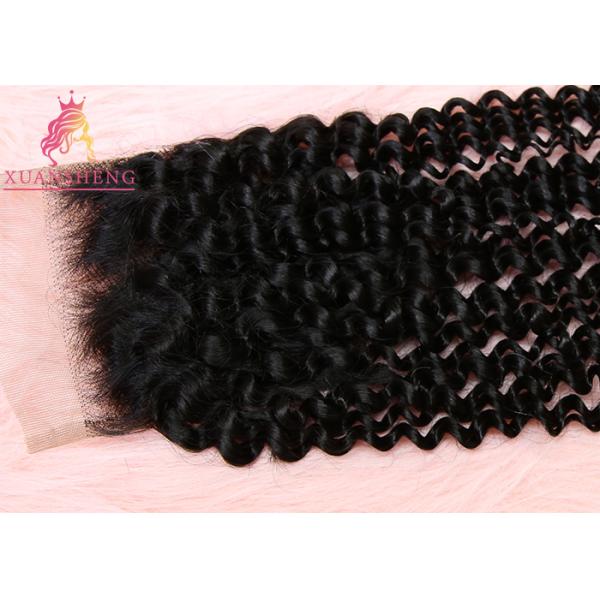 Malaysian Hair 4*4 Natural Lace Closure Black Virgin Human Cuticle Aligned Hair