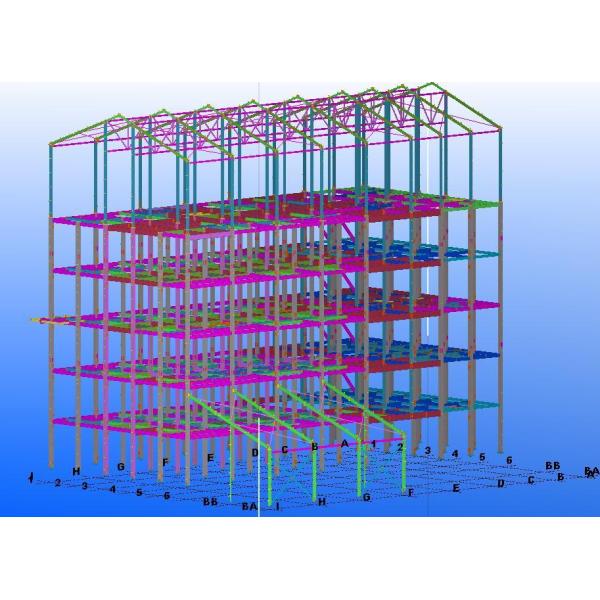 Economic Prefabricated Workshop Prefab Steel Structure Farm Storage Warehouse Metal Building