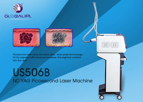 Pigment Melasma Removal Portable Laser Tattoo Removal Machine 1064 755 532nm Wavelength