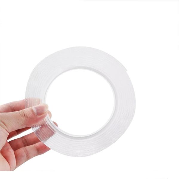 Non Marking Thin Nano Tape Double Sided Adhesive Tape 5m/Roll