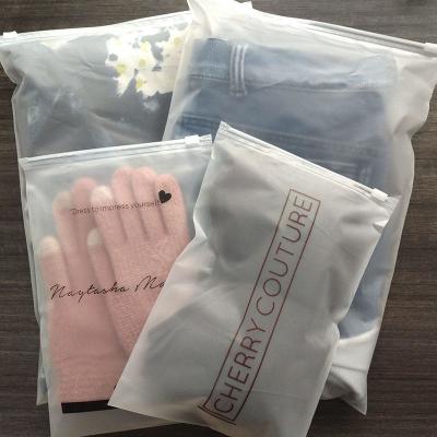 Eco Friendly Recycled Plastic Zip Bags Rectangular Reclaimed