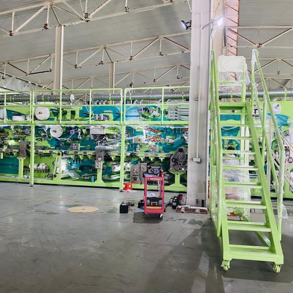 400KW 200pcs/Min Adult Diaper Production Line / Adult Diaper Machine