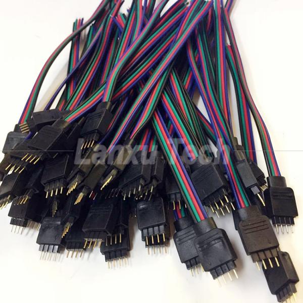 RGB 4 Pin Connector 5050 LED Strip Ribbon Cable