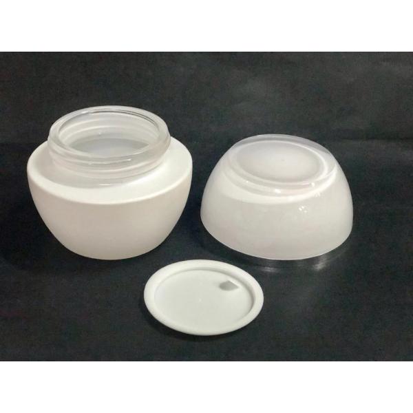 Reusable White Cream Jars / Safe Empty Skin Care Containers / Cream Bottle Cosmetic Packaging