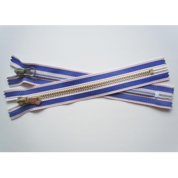 Первоначальная молния металла золота молнии с большими зубами для золота сумок сияющего