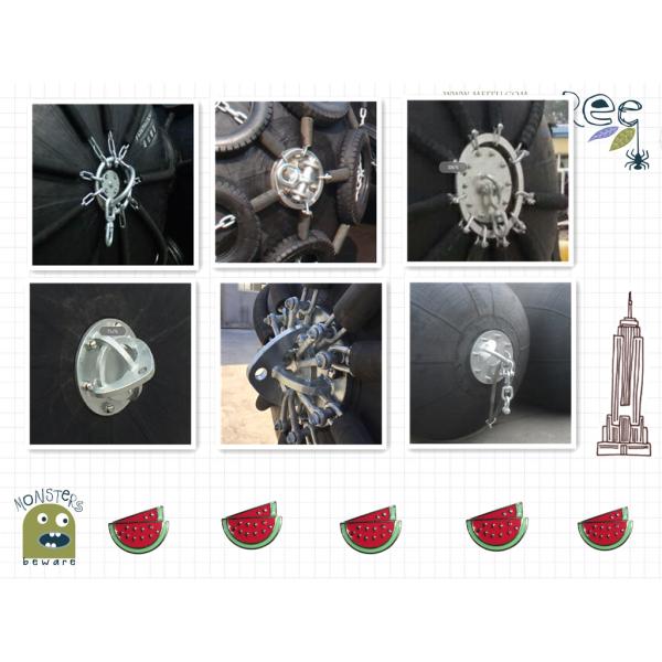 BV CCS Inflatable Fishing Ship 3.3m Pneumatic Rubber Fender