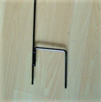 Черная лоснистая рекламируя стойка рамки плаката для двора