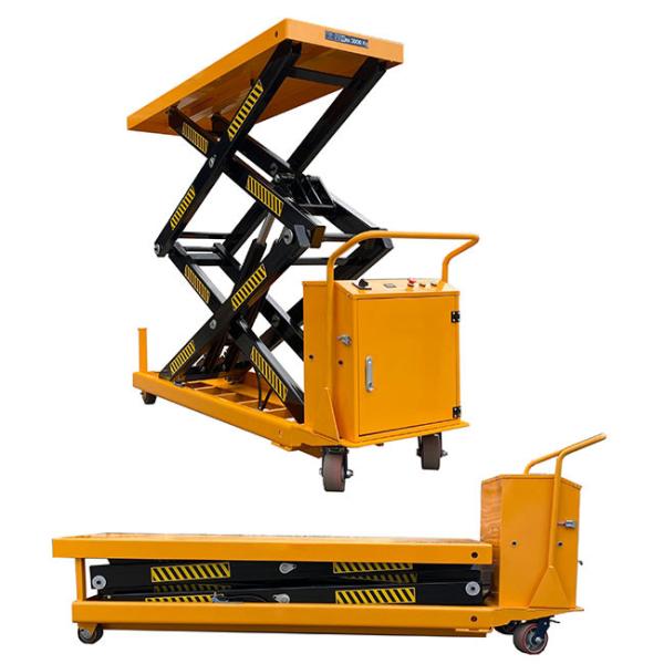 батарея 24V портативная машинка 2 тонн Scissor высота 1400mm таблиц подъема максимальная