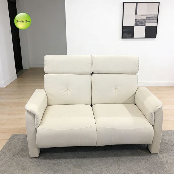 Brown Fabric Recliner Set: Manual Recline, High Backrest – Ideal for Cozy Traditional Living Spaces