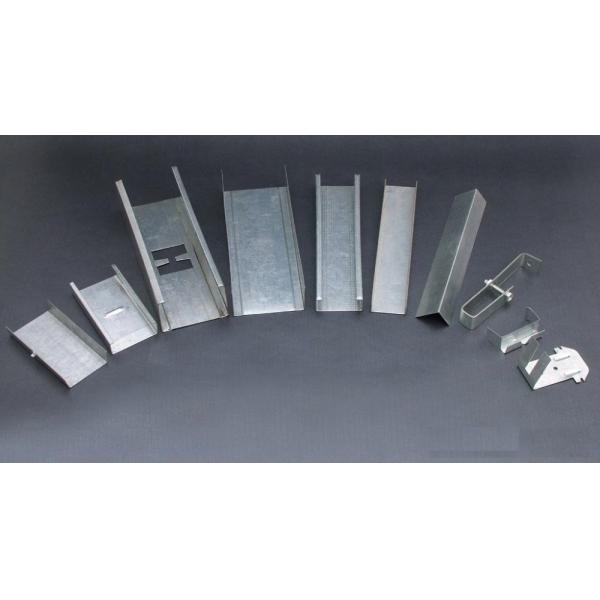 2.5 Tons 3Kw Metal Stud And Track Roll Form Machine with 10 Roller Stations