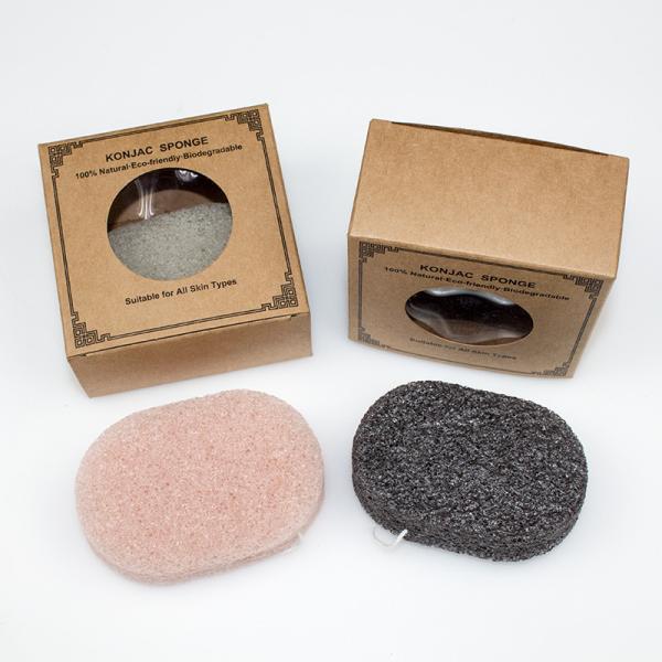 Губка естественного падения воды Skincare лицевого Konjac многоразовая