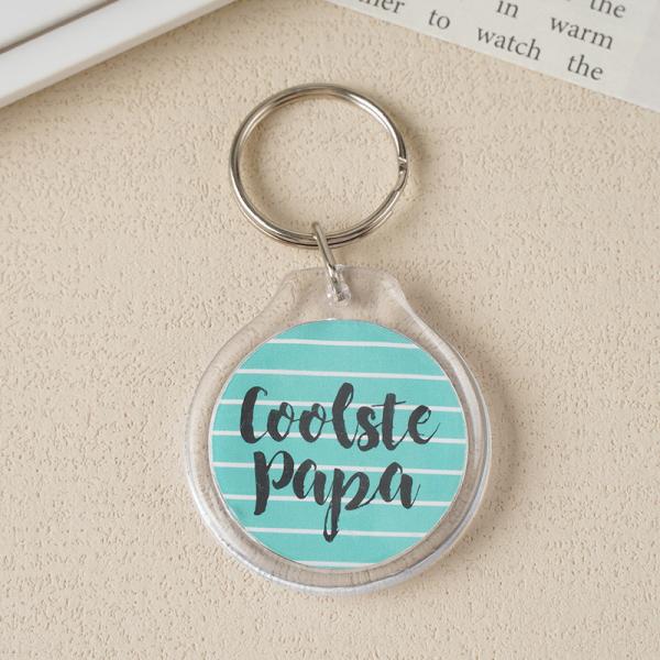 Los llaveros acrílicos personalizados de 6 mm destacan por su diseño único
