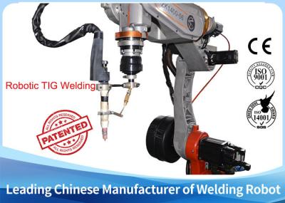Machine de soudure robotique de bras de la Chine avec la vision de laser sentant le moteur à courant alternatif
